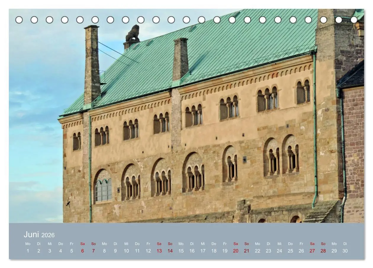Bild: 9783457850565 | Die Wartburg - Weltkulturerbe im Herzen Deutschlands (Tischkalender...