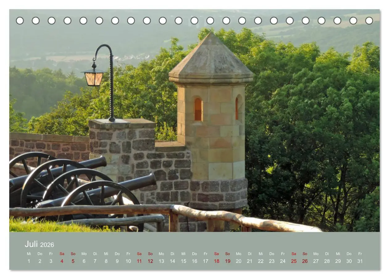 Bild: 9783457850565 | Die Wartburg - Weltkulturerbe im Herzen Deutschlands (Tischkalender...