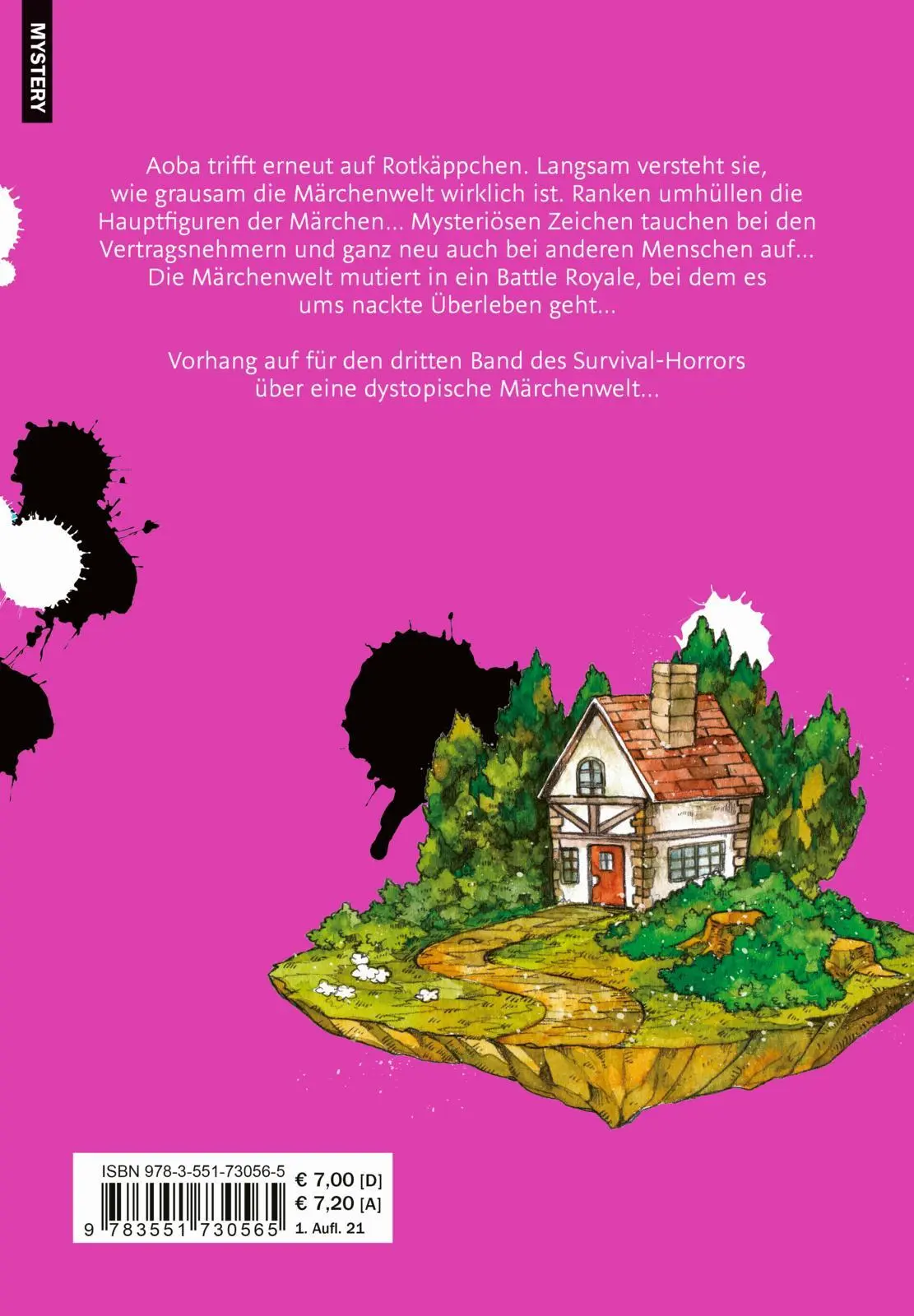 Rückseite: 9783551730565 | Fairy Tale Battle Royale 3 | Soraho Ina | Taschenbuch | 162 S. | 2020