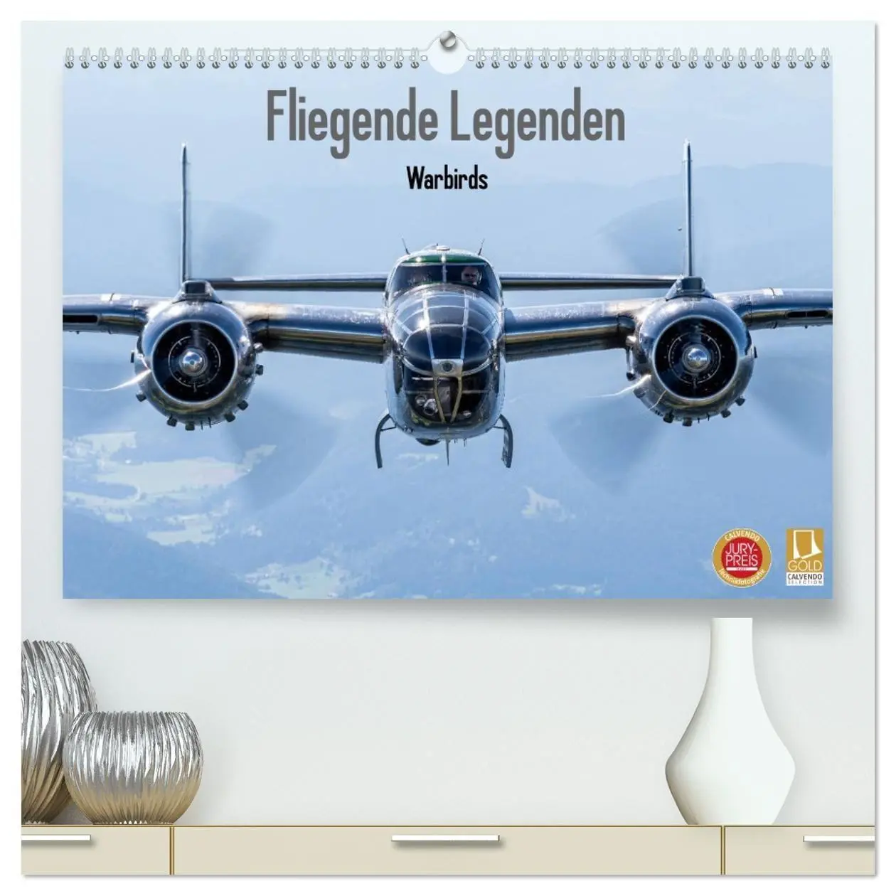 Cover: 9783569580565 | Fliegende Legenden - Warbirds (hochwertiger Premium Wandkalender...