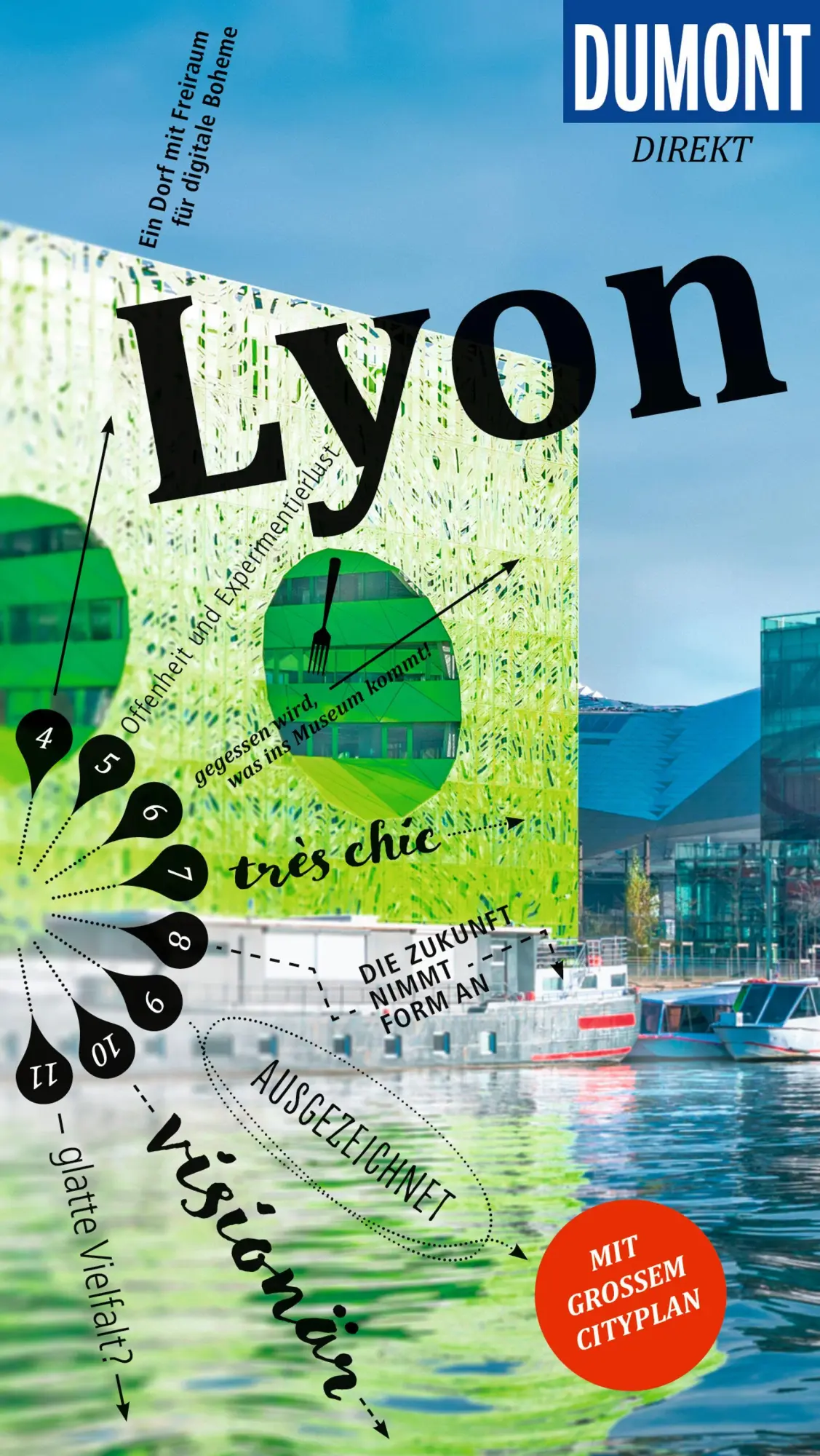 Cover: 9783616000565 | DUMONT direkt Reiseführer Lyon | Mit großem Cityplan | Kalmbach | Buch