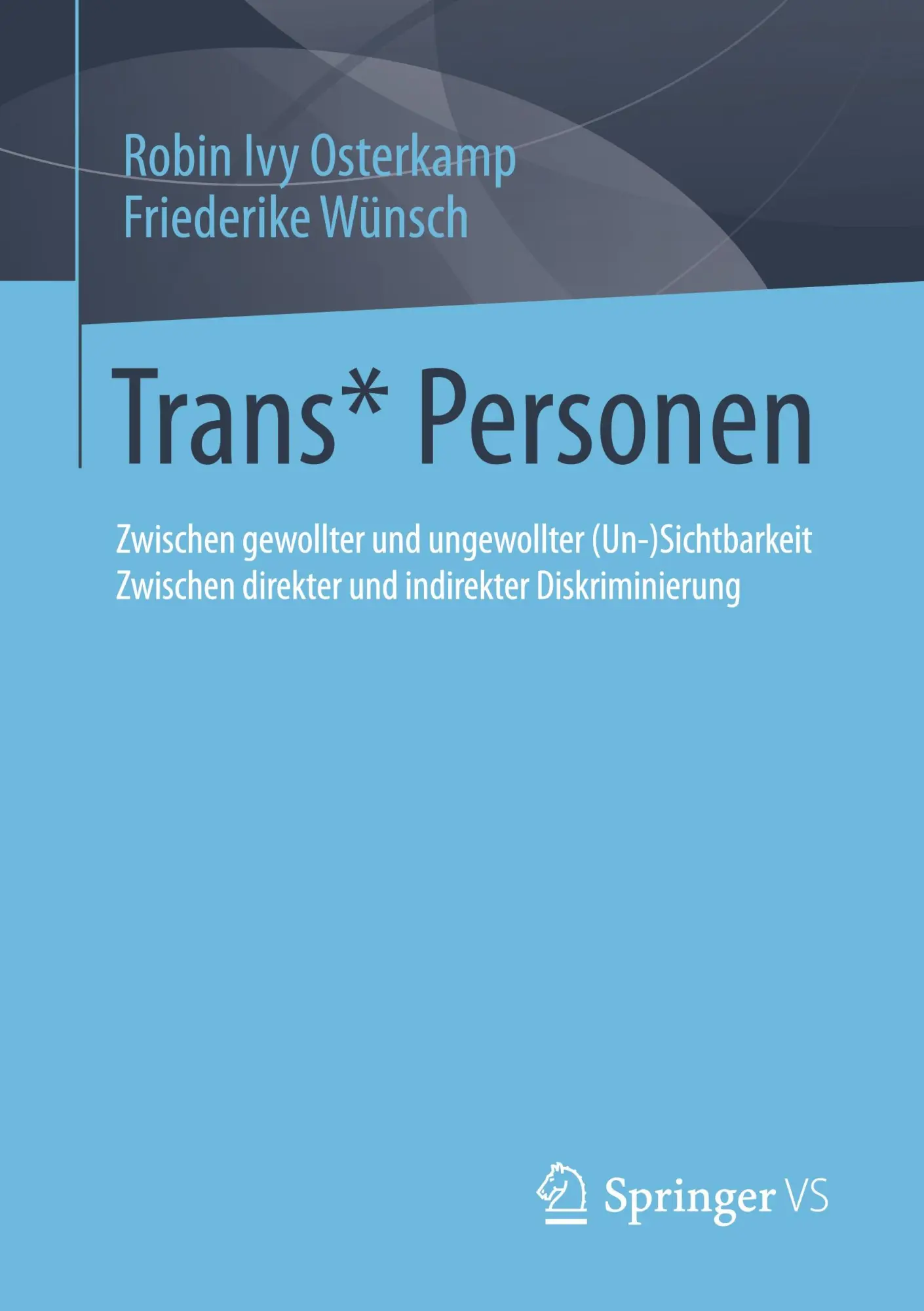 Cover: 9783658370565 | Trans* Personen | Friederike Wünsch (u. a.) | Taschenbuch | Paperback
