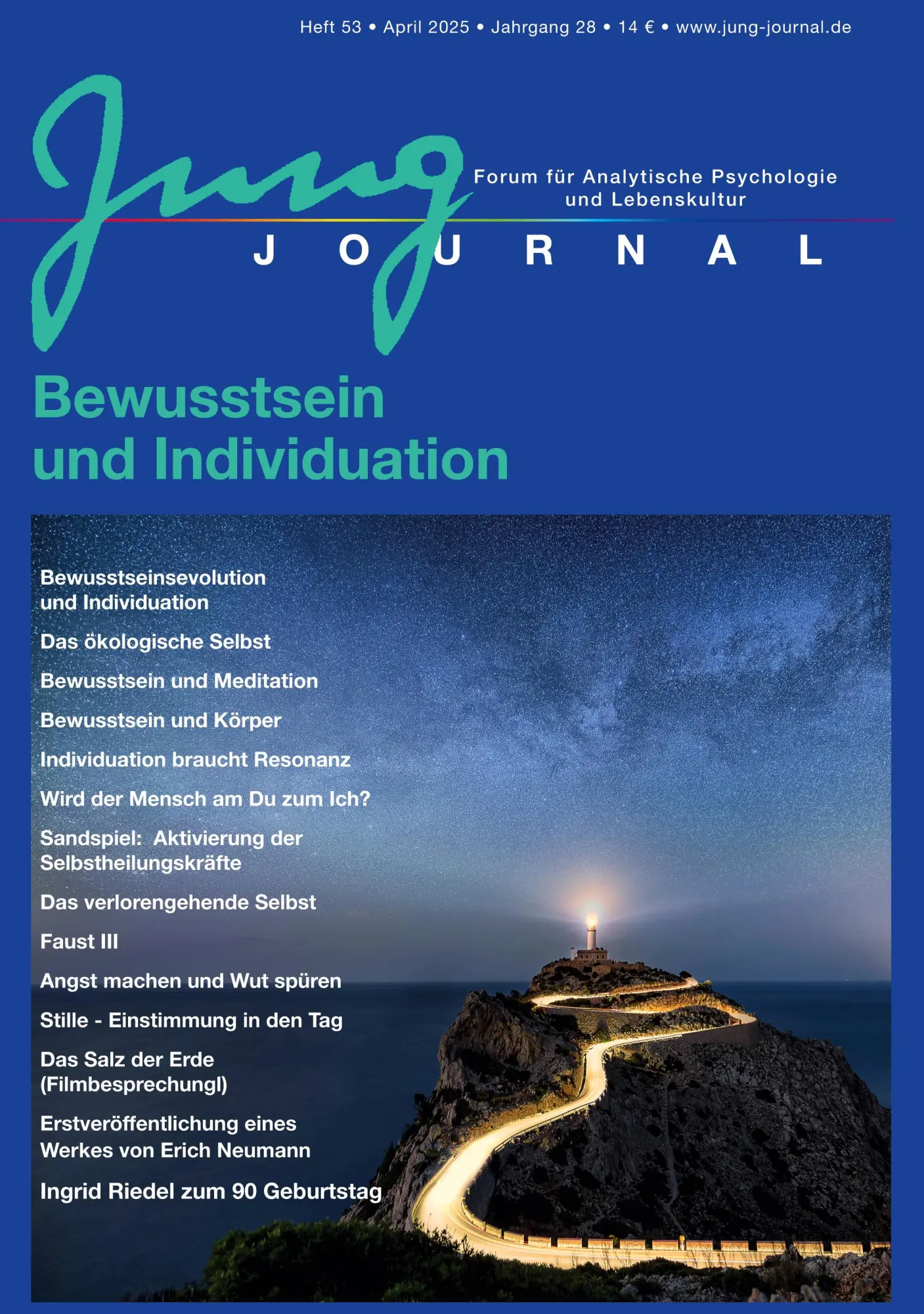 Cover: 9783956120565 | Jung Journal Heft 53: Bewusstsein und Individuation | Müller (u. a.)