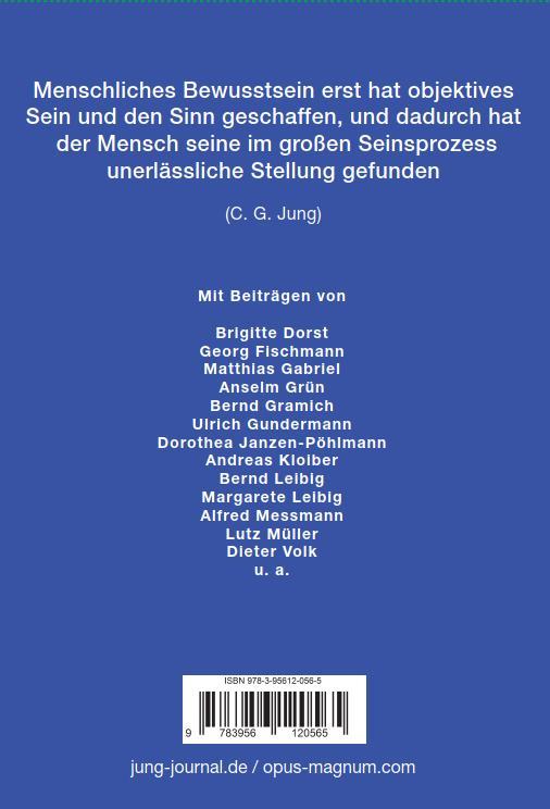 Rückseite: 9783956120565 | Jung Journal Heft 53: Bewusstsein und Individuation | Müller (u. a.)