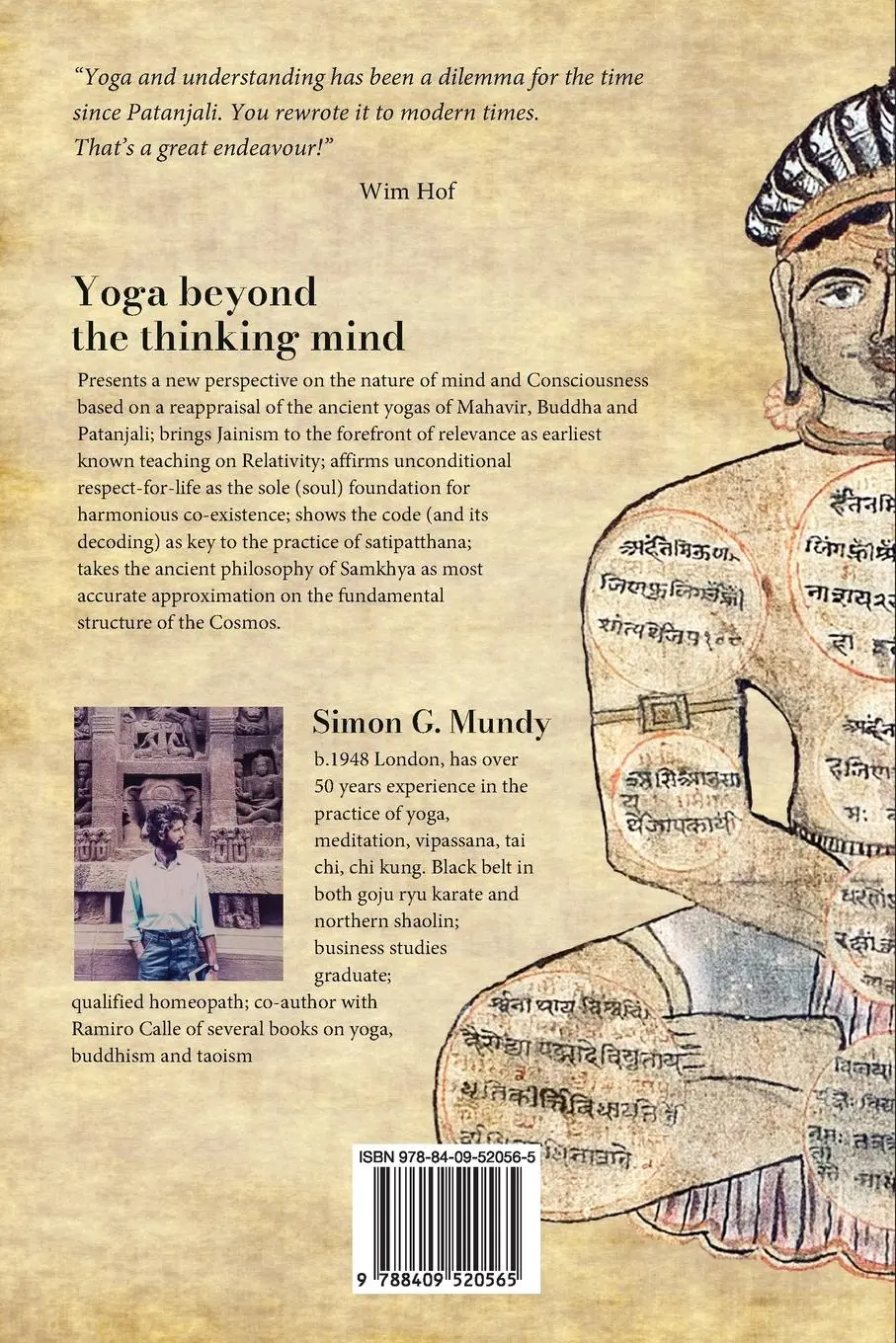 Rückseite: 9788409520565 | YOGA, BEYOND THE THINKING MIND | Simon G Mundy | Taschenbuch | 2023