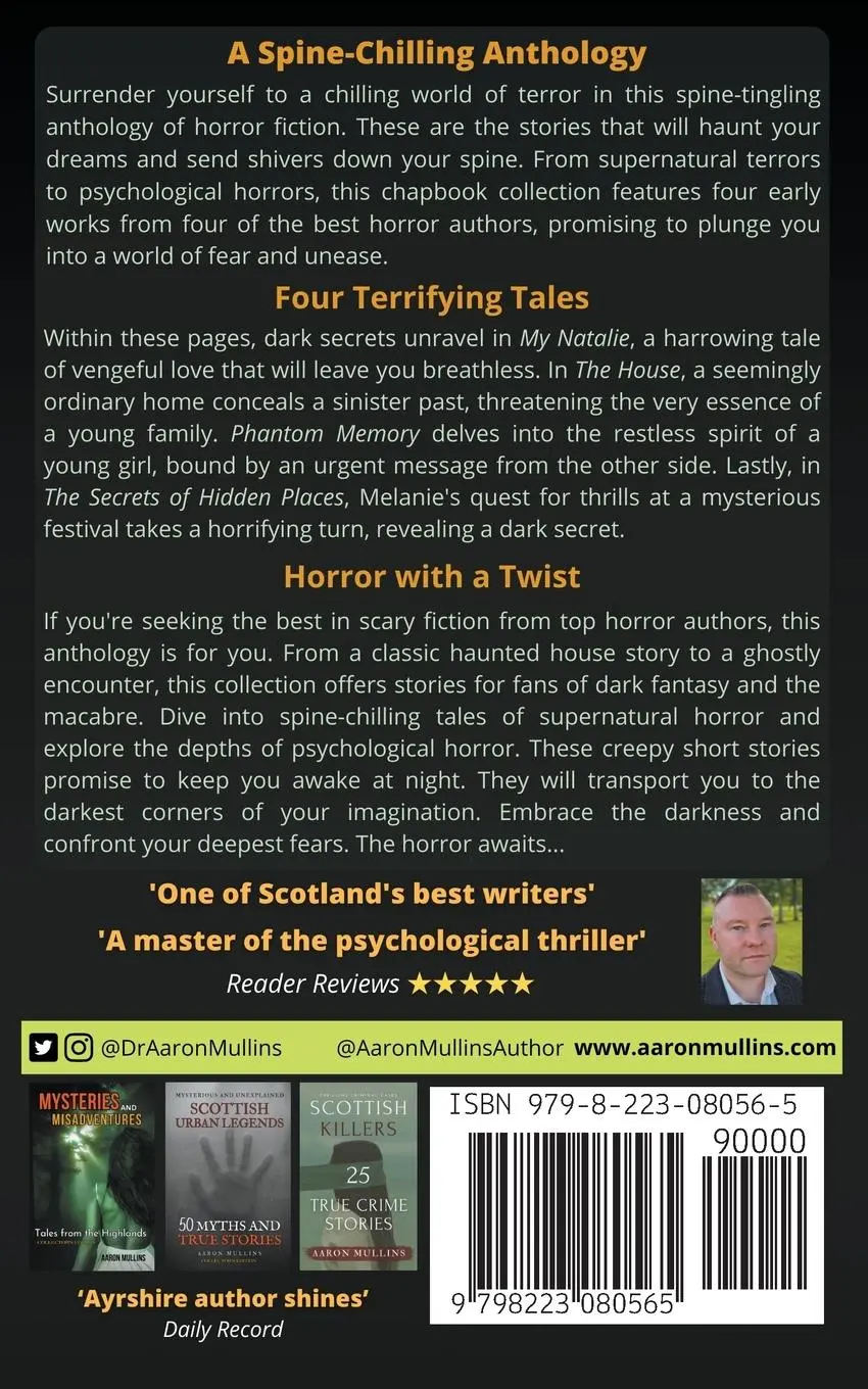 Rückseite: 9798223080565 | Mullins Collection of Best New Horror (Deluxe Edition) | Aaron Mullins