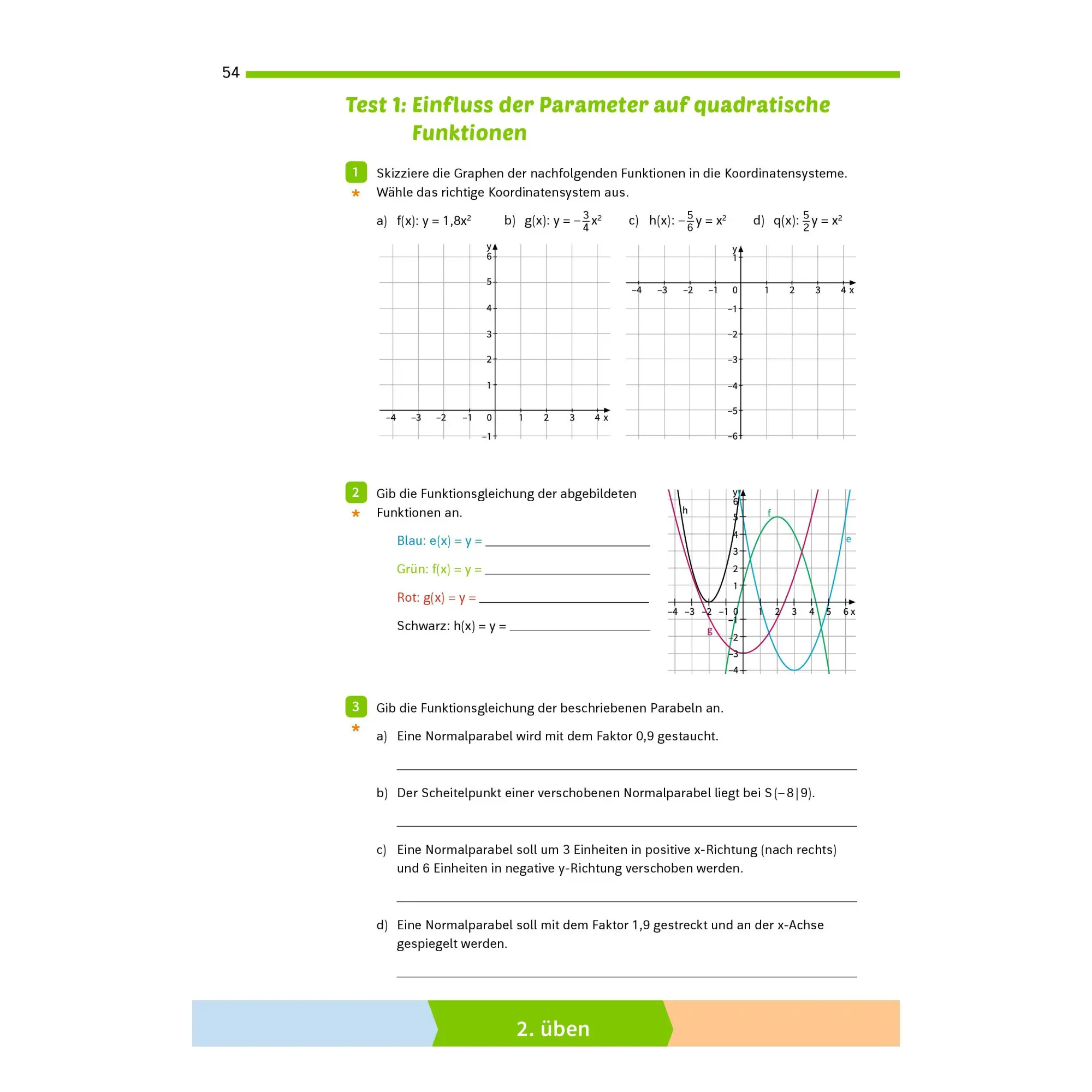 Bild: 9783070030665 | Fit für die Klassenarbeit - Gymnasium. Mathematik 8/9 | Taschenbuch
