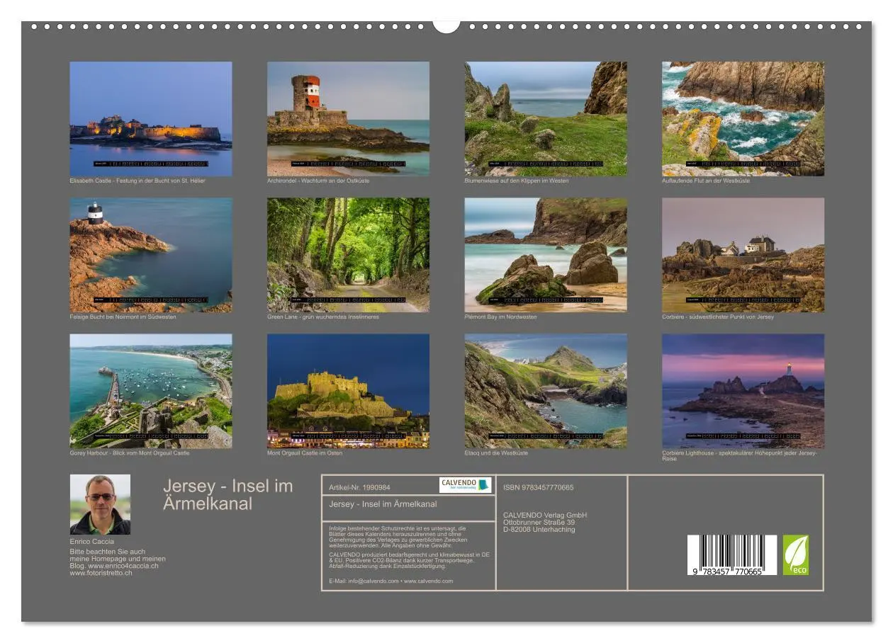 Bild: 9783457770665 | Jersey - Insel im Ärmelkanal (hochwertiger Premium Wandkalender...