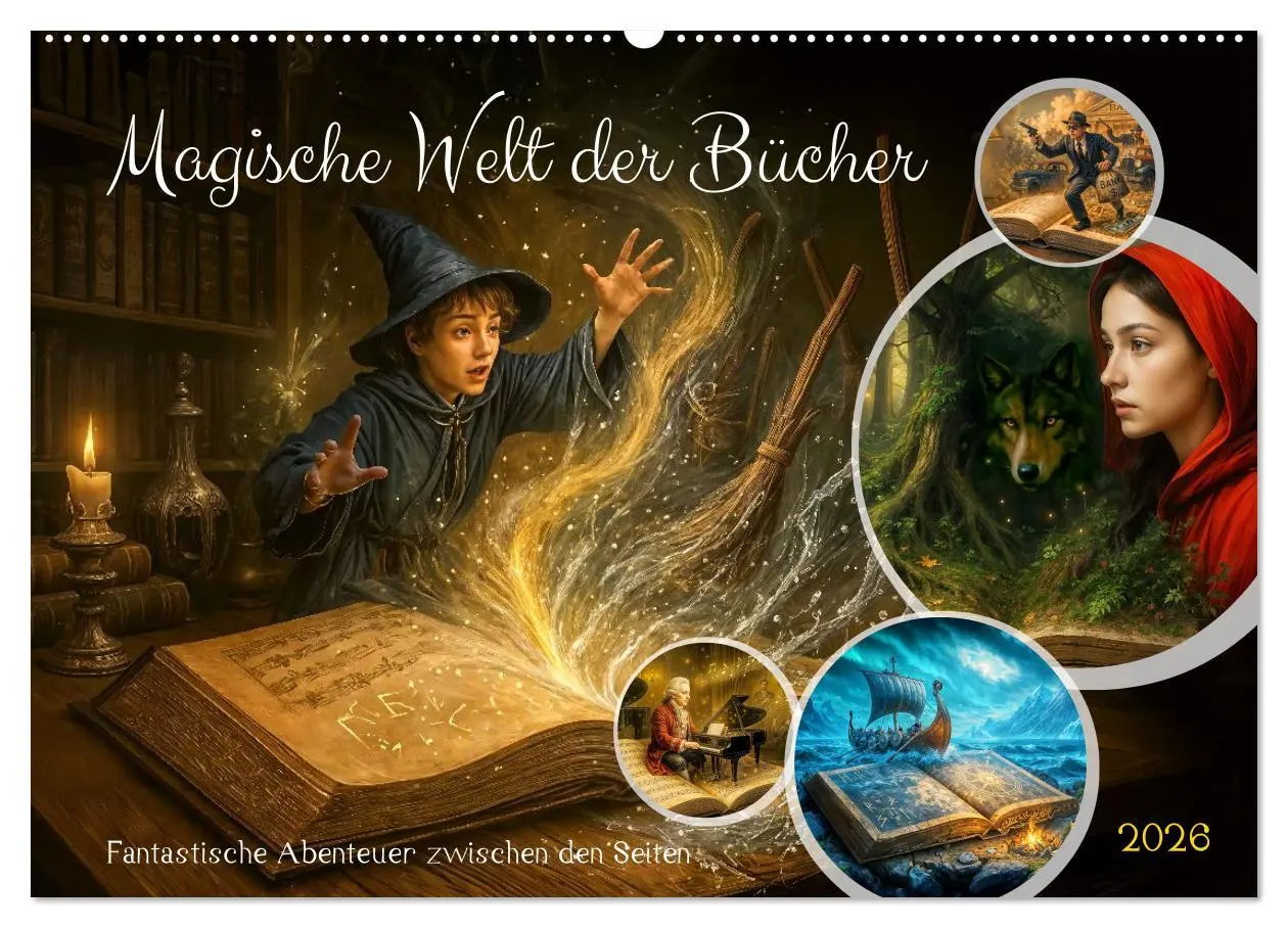Cover: 9783457910665 | Magische Welt der Bücher - Fantastische Abenteuer zwischen den...