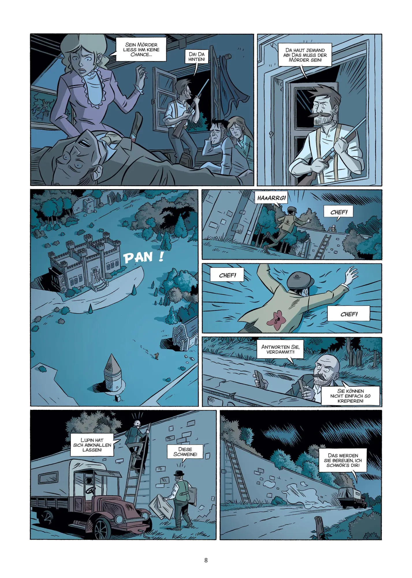 Bild: 9783689500665 | Arsène Lupin: Die hohle Nadel (Graphic Novel) | Leblanc (u. a.) | Buch