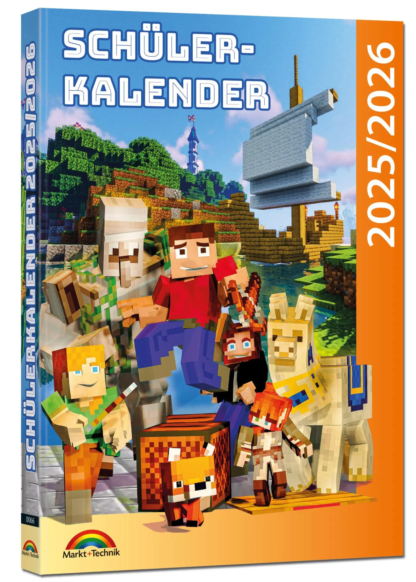 Cover: 9783988100665 | Schülerkalender 2025 / 2026 mit Minecraft; inklusive Tipps, Tricks...