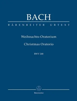 Cover: 9790006200665 | Weihnachtsoratorium, BWV 248, Partitur | Urtext | Bach | 2005