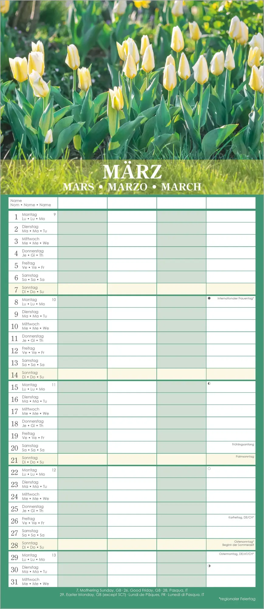 Bild: 4069095010765 | Gärten 2027 | Neumann Verlage GmbH &amp; Co KG | Kalender | 14 S. | 2027