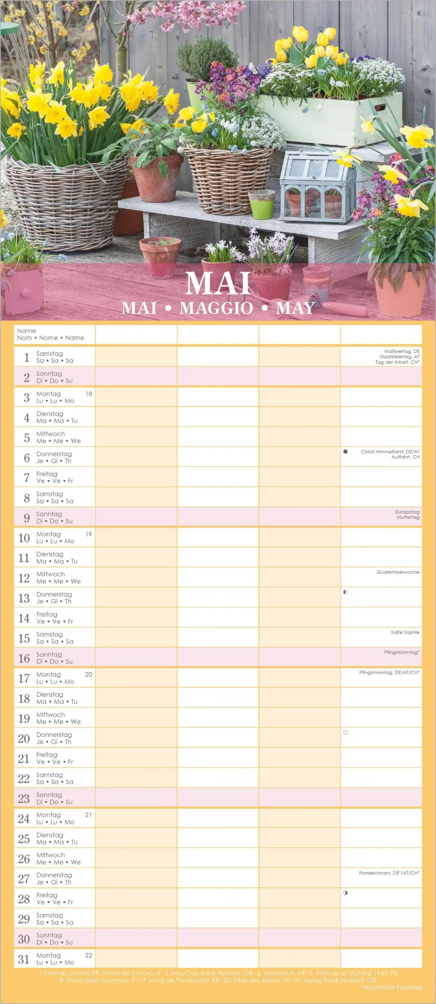 Bild: 4069095010765 | Gärten 2027 | Neumann Verlage GmbH &amp; Co KG | Kalender | 14 S. | 2027
