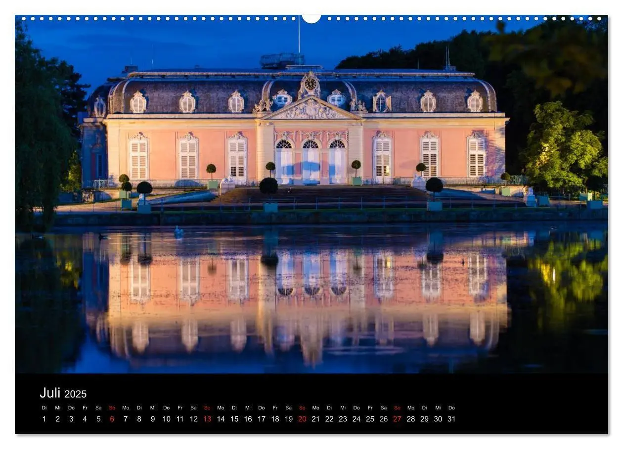 Bild: 9783435670765 | Düsseldorf bei Nacht (Wandkalender 2025 DIN A2 quer), CALVENDO...