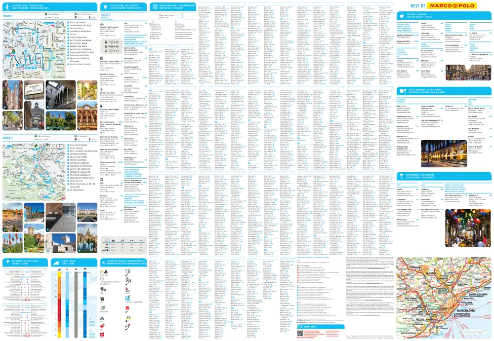Bild: 9783575020765 | MARCO POLO Cityplan Barcelona 1:12.000 | (Land-)Karte | Deutsch | 2024