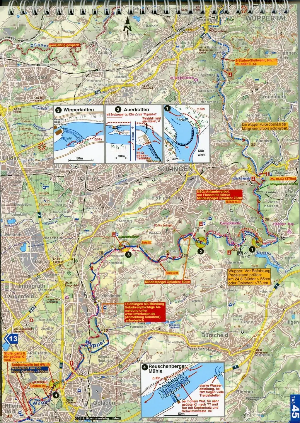 Bild: 9783929540765 | TourenAtlas Wasserwandern 03. Rhein-Mosel | Erhard Jübermann | 86 S.