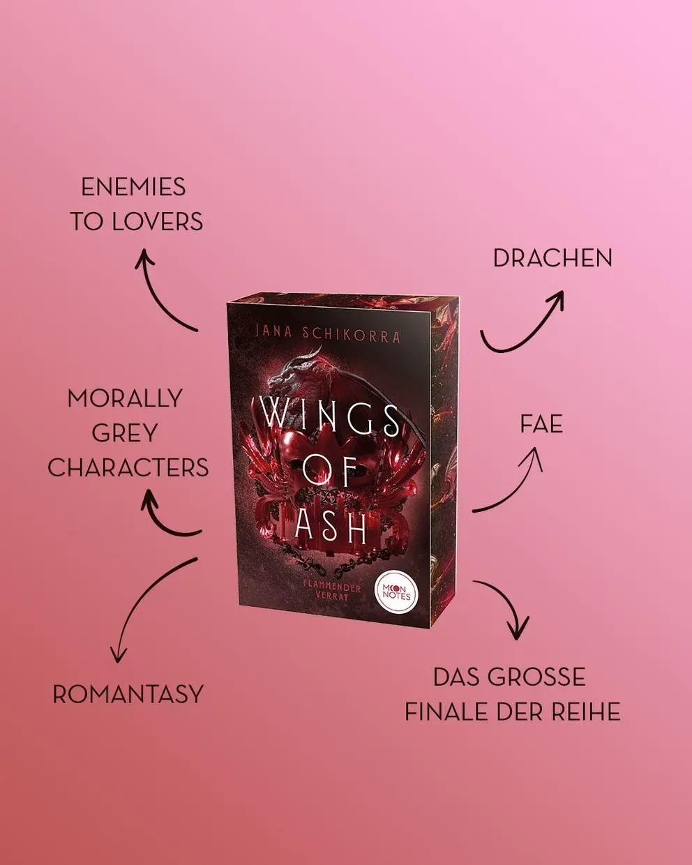 Bild: 9783969760765 | Wings of Ash 2. Flammender Verrat | Jana Schikorra | Taschenbuch