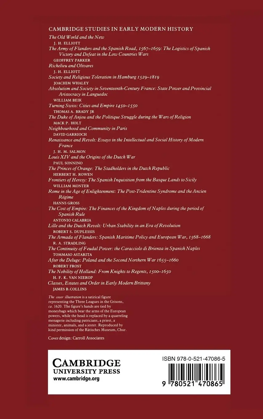 Rückseite: 9780521470865 | Early Modern Democracy in the Grisons | Randolph Head | Buch | 2011
