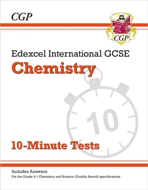 Cover: 9781789080865 | Edexcel International GCSE Chemistry: 10-Minute Tests (with answers)