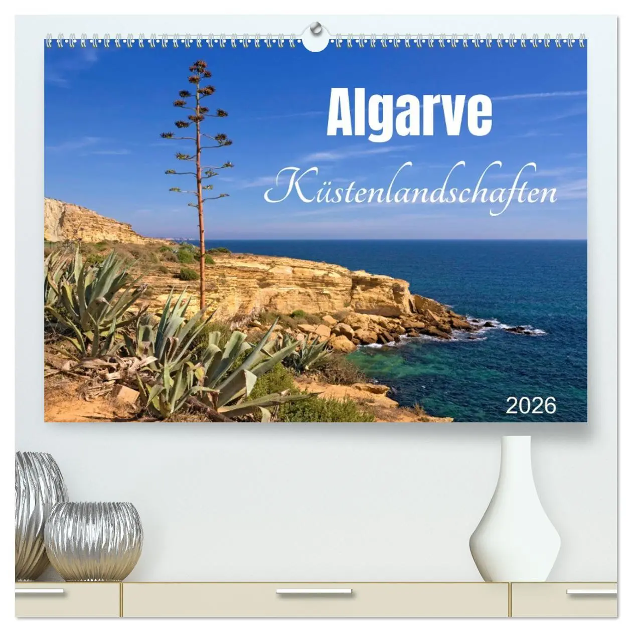 Cover: 9783457440865 | Algarve - Küstenlandschaften (hochwertiger Premium Wandkalender...