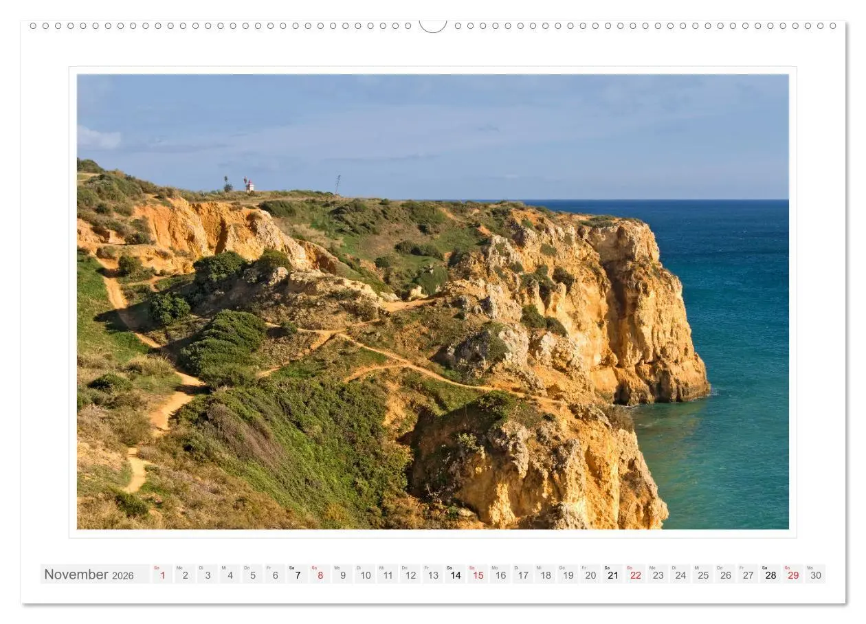 Bild: 9783457440865 | Algarve - Küstenlandschaften (hochwertiger Premium Wandkalender...