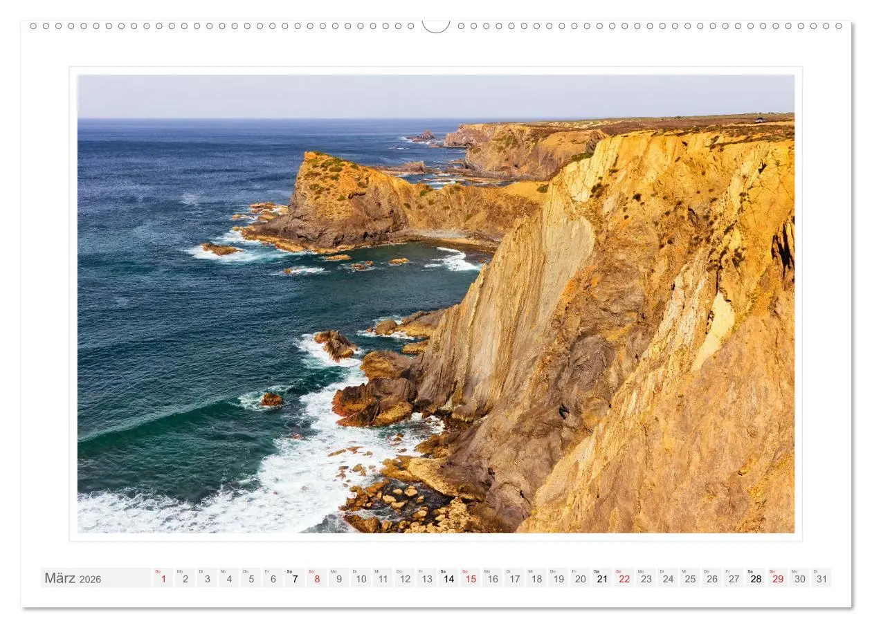Bild: 9783457440865 | Algarve - Küstenlandschaften (hochwertiger Premium Wandkalender...