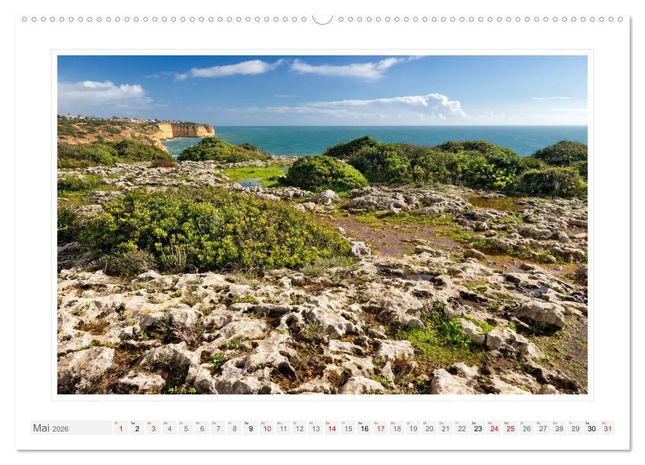 Bild: 9783457440865 | Algarve - Küstenlandschaften (hochwertiger Premium Wandkalender...