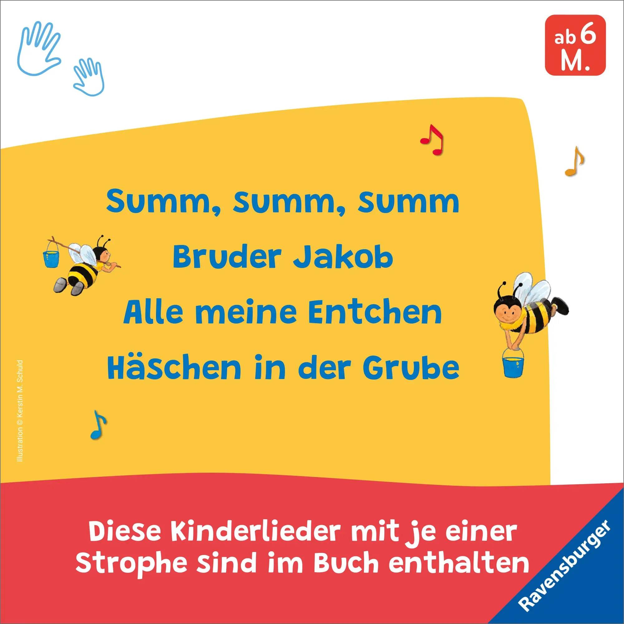 Bild: 9783473420865 | Mein Knuddel-Knautsch-Buch - Meine ersten Kinderlieder | Schuld | Buch
