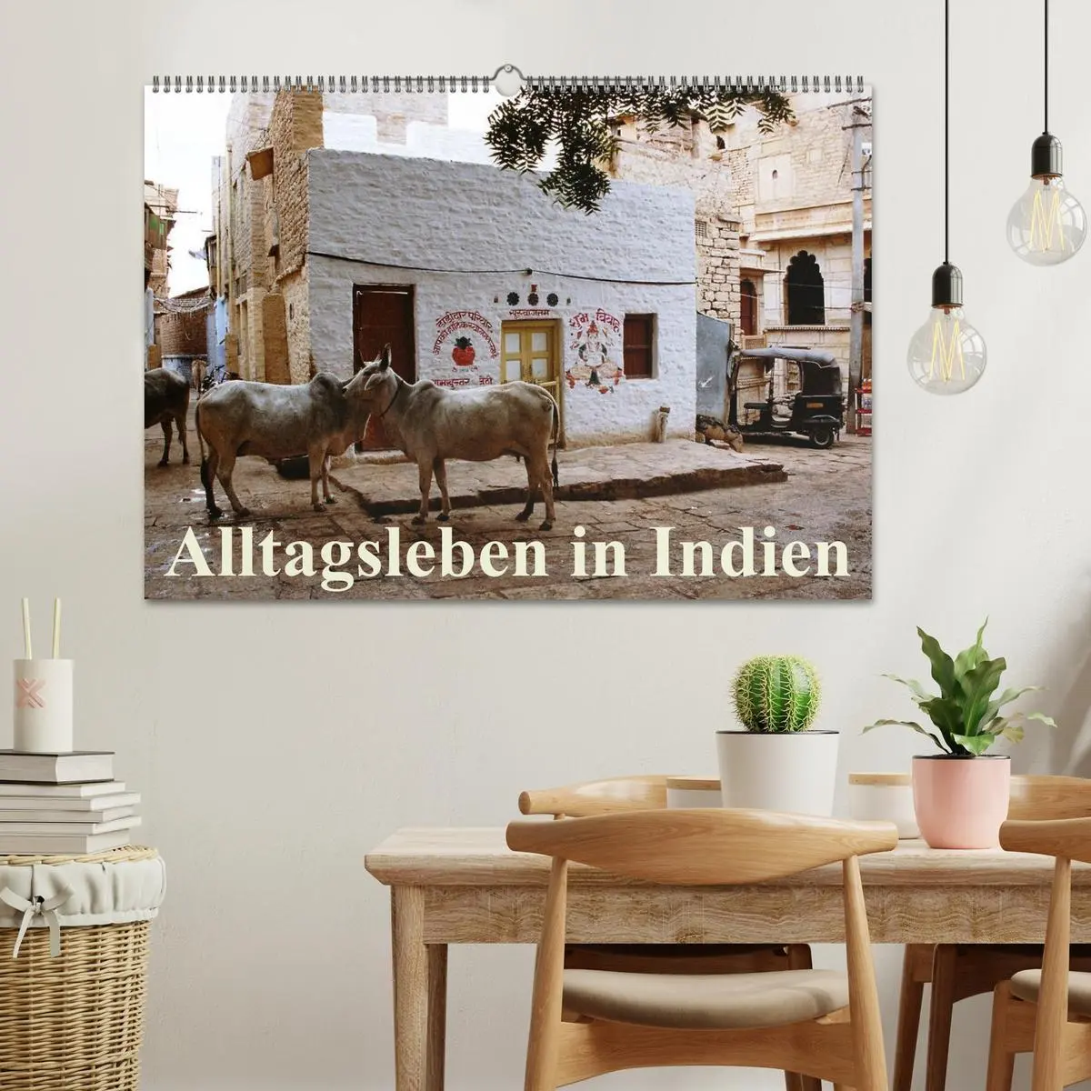 Bild: 9783516220865 | Alltagsleben in Indien (Wandkalender 2026 DIN A2 quer), CALVENDO...