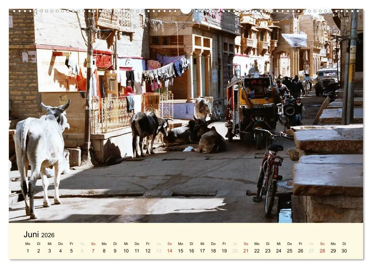Bild: 9783516220865 | Alltagsleben in Indien (Wandkalender 2026 DIN A2 quer), CALVENDO...