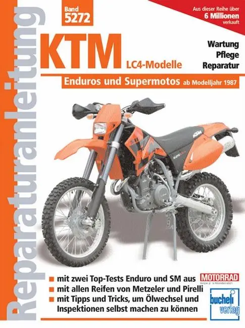 Cover: 9783716820865 | KTM LC4-Modelle | Enduros und Supermotos | Schermer | Taschenbuch