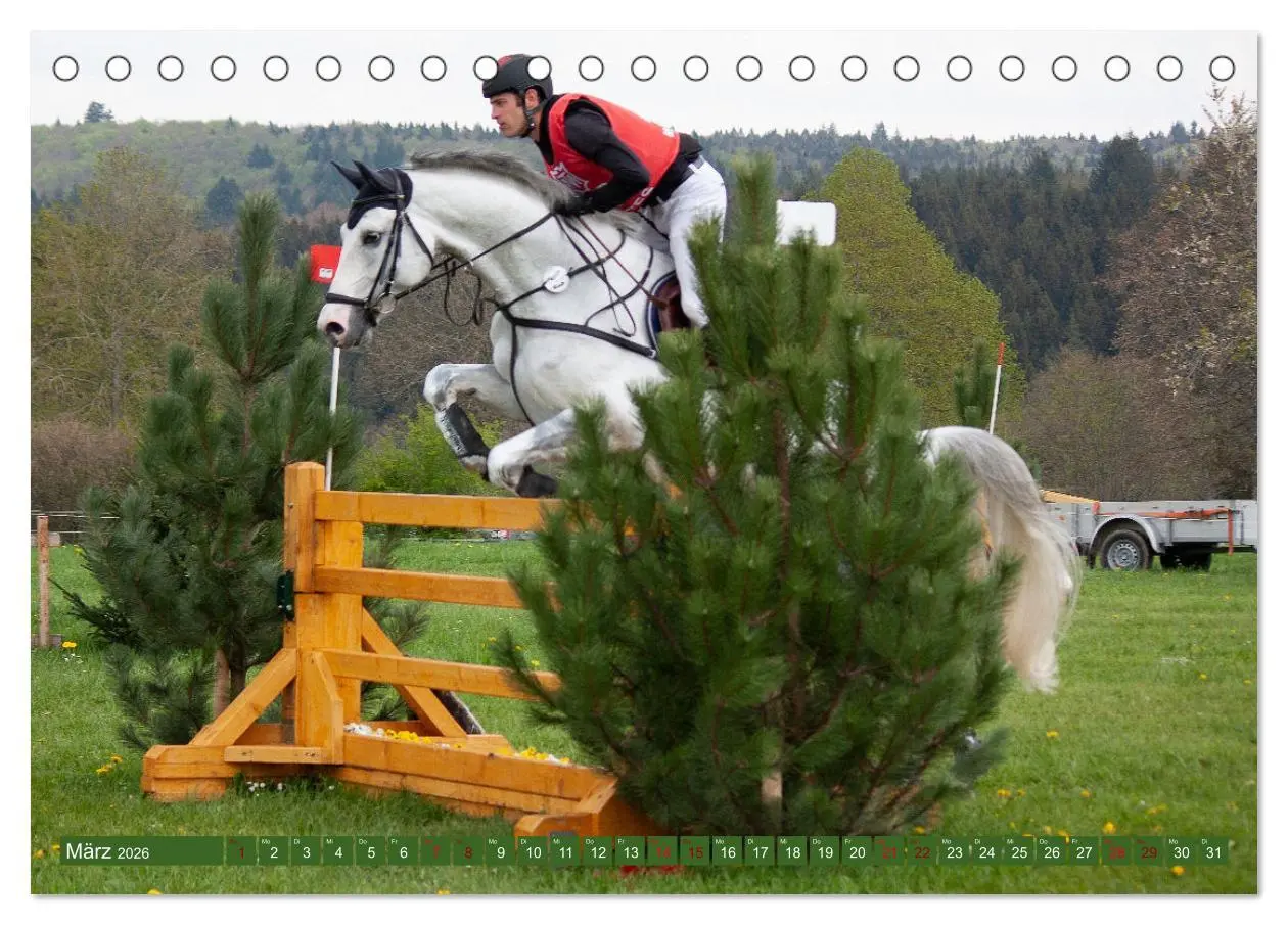 Bild: 9783457430965 | Buschreiter in Aktion (Tischkalender 2026 DIN A5 quer), CALVENDO...