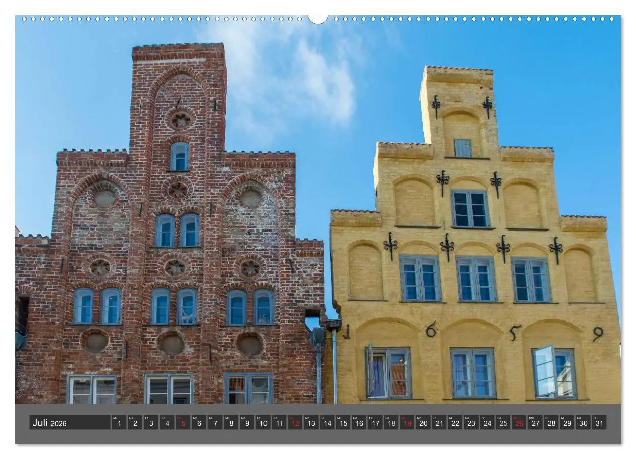Bild: 9783516070965 | Die Hansestadt Lübeck (Wandkalender 2026 DIN A2 quer), CALVENDO...