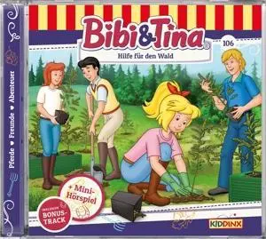 Cover: 4001504221065 | Folge 106:Hilfe für den Wald | Bibi &amp; Tina | Audio-CD | CD | Deutsch