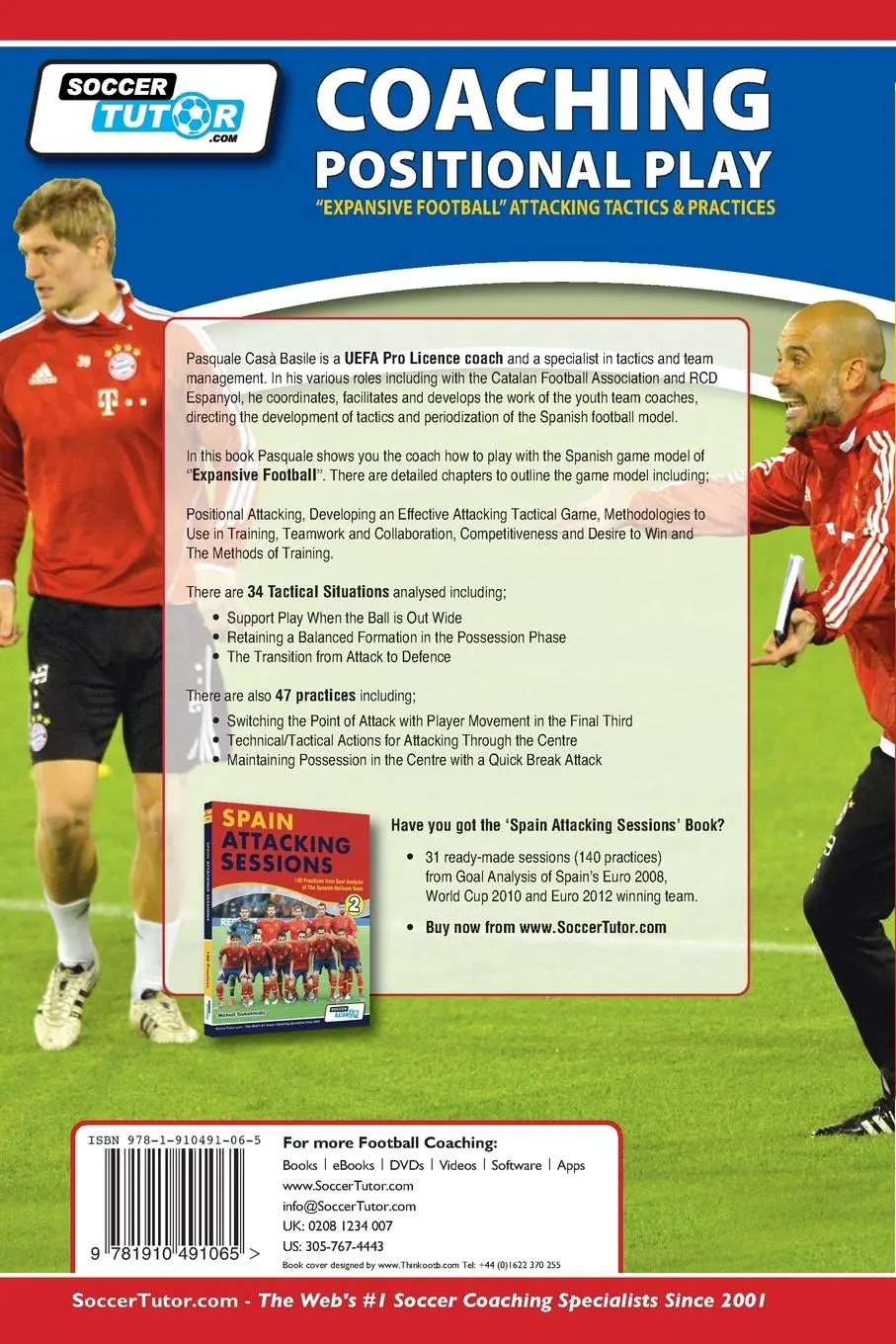 Rückseite: 9781910491065 | Coaching Positional Play - ''Expansive Football'' Attacking Tactics...