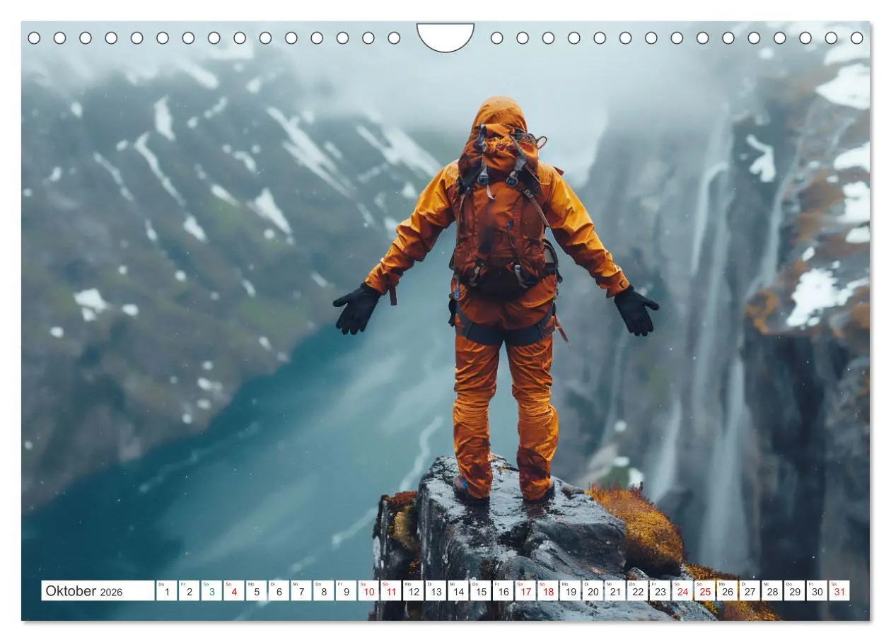 Bild: 9783457321065 | Action pur - atemberaubende Hobbys (Wandkalender 2026 DIN A4 quer),...
