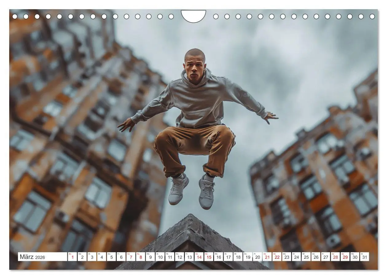 Bild: 9783457321065 | Action pur - atemberaubende Hobbys (Wandkalender 2026 DIN A4 quer),...