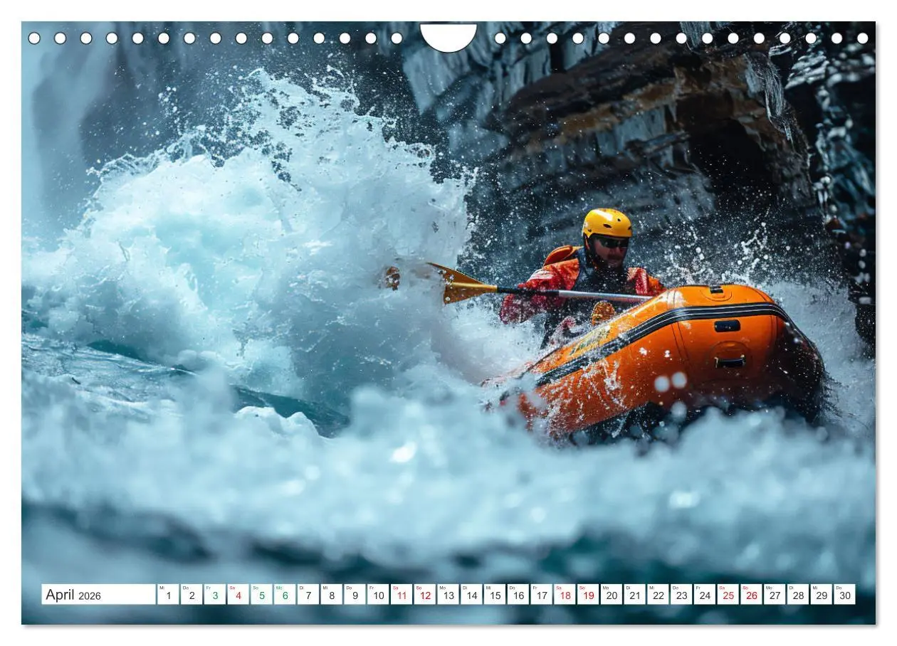 Bild: 9783457321065 | Action pur - atemberaubende Hobbys (Wandkalender 2026 DIN A4 quer),...