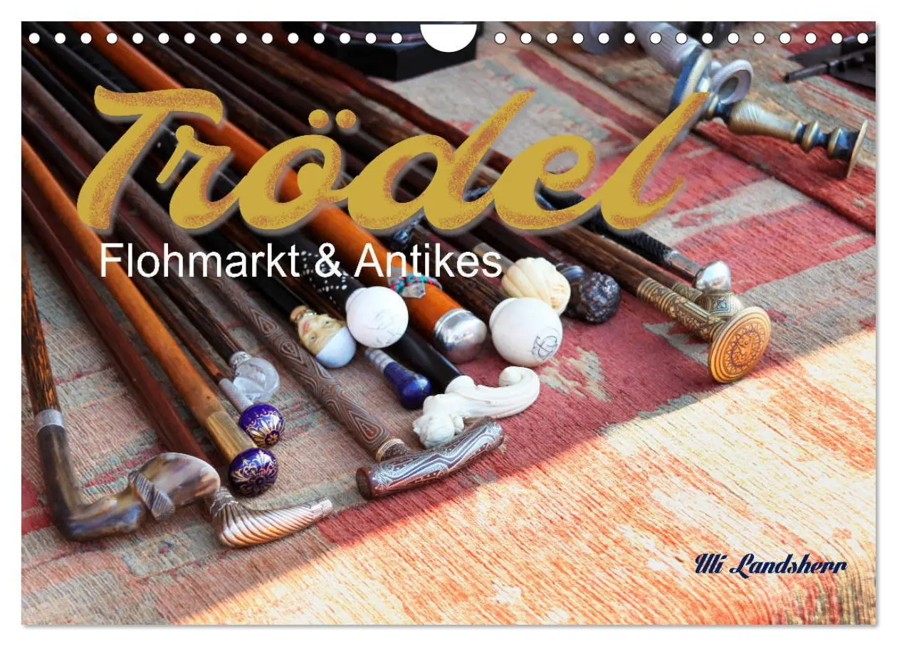 Cover: 9783457701065 | Trödel, Flohmarkt &amp; Antikes (Wandkalender 2026 DIN A4 quer),...