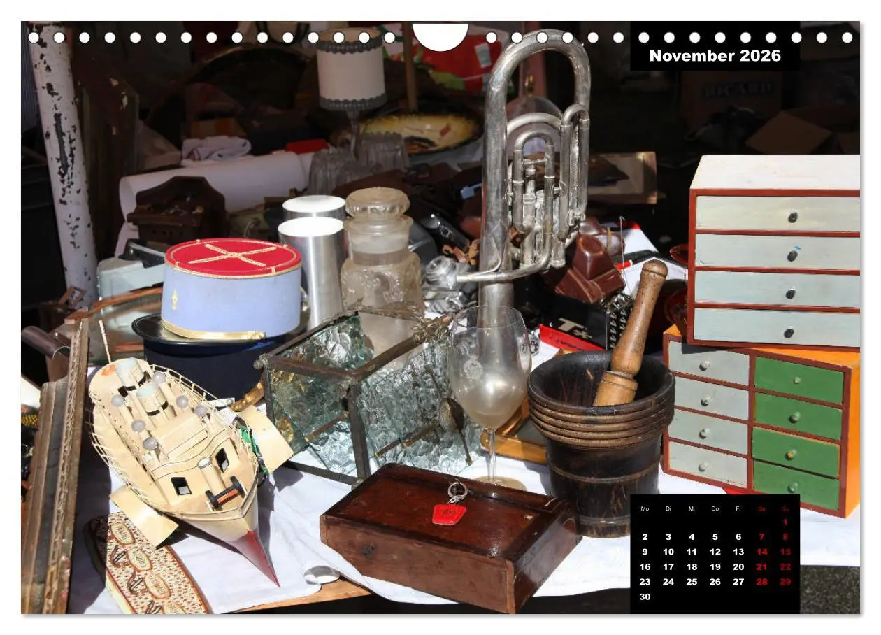 Bild: 9783457701065 | Trödel, Flohmarkt &amp; Antikes (Wandkalender 2026 DIN A4 quer),...