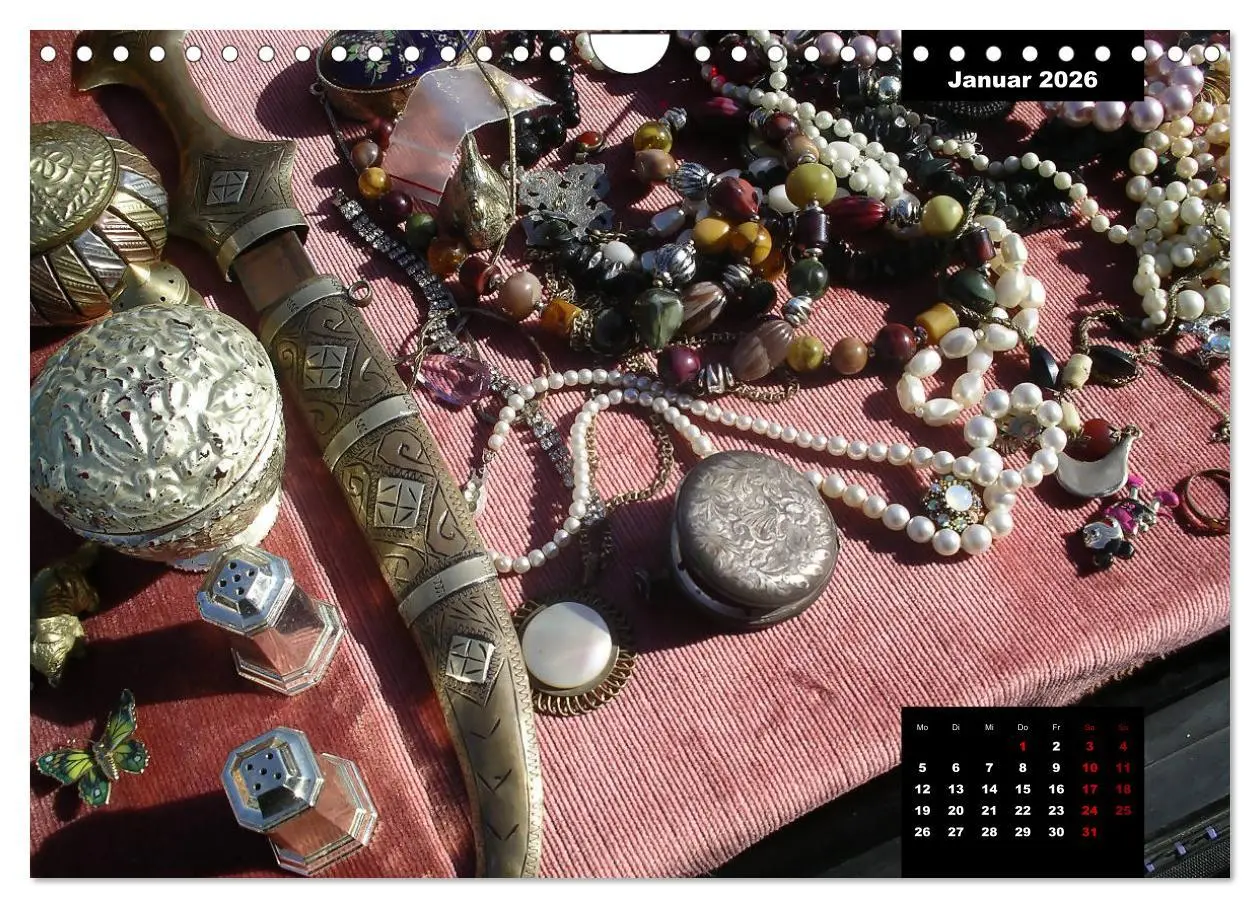 Bild: 9783457701065 | Trödel, Flohmarkt &amp; Antikes (Wandkalender 2026 DIN A4 quer),...