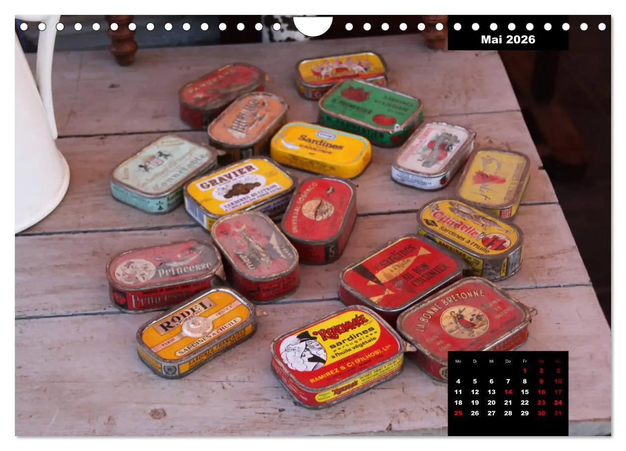 Bild: 9783457701065 | Trödel, Flohmarkt &amp; Antikes (Wandkalender 2026 DIN A4 quer),...