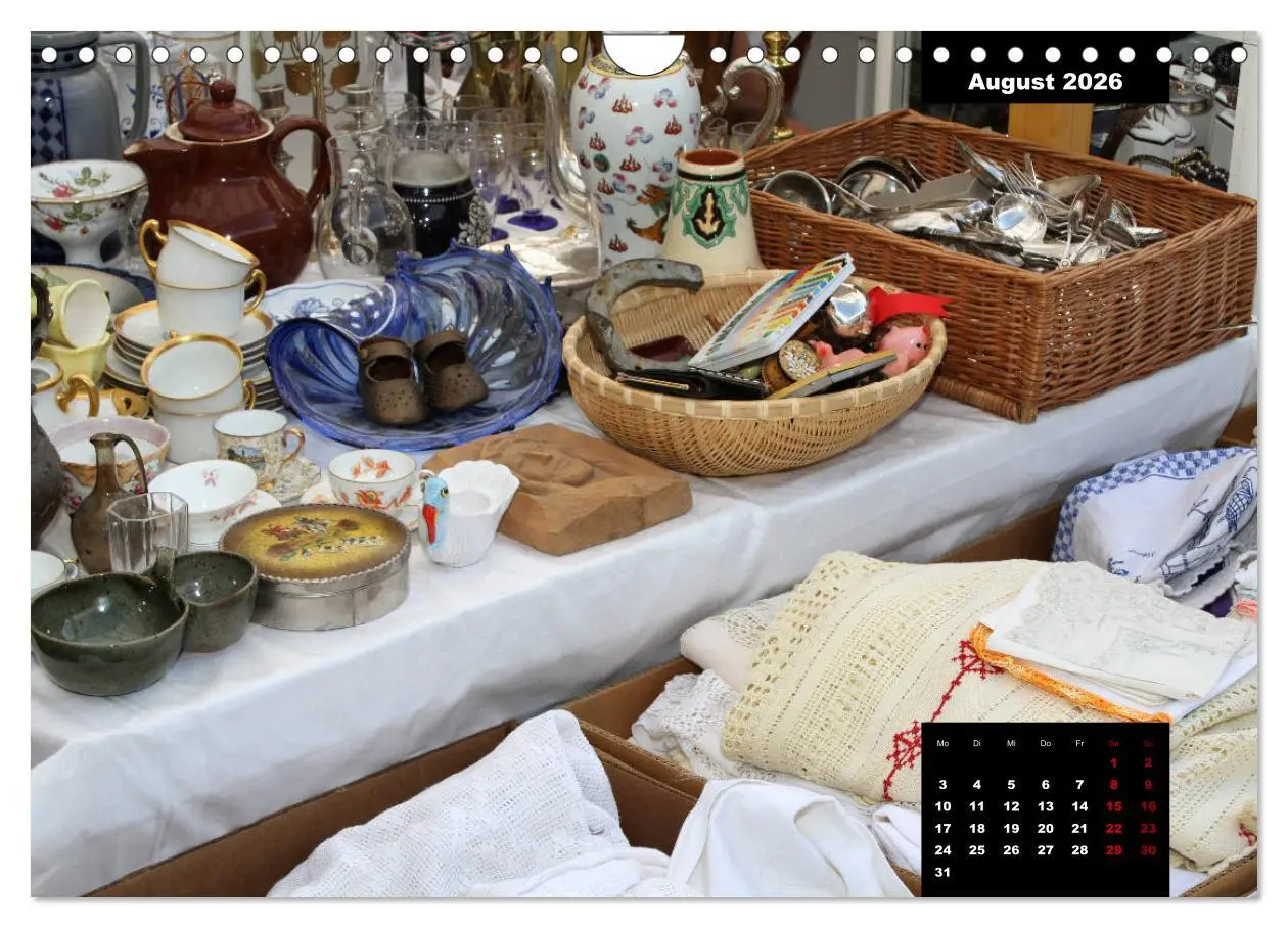 Bild: 9783457701065 | Trödel, Flohmarkt &amp; Antikes (Wandkalender 2026 DIN A4 quer),...