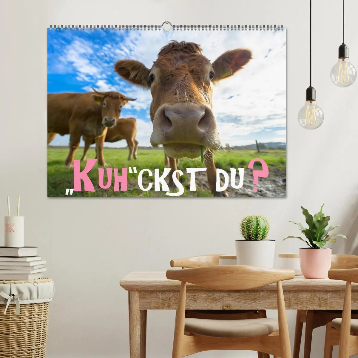 Bild: 9783457871065 | Kuhckst du? (Wandkalender 2026 DIN A2 quer), CALVENDO Monatskalender