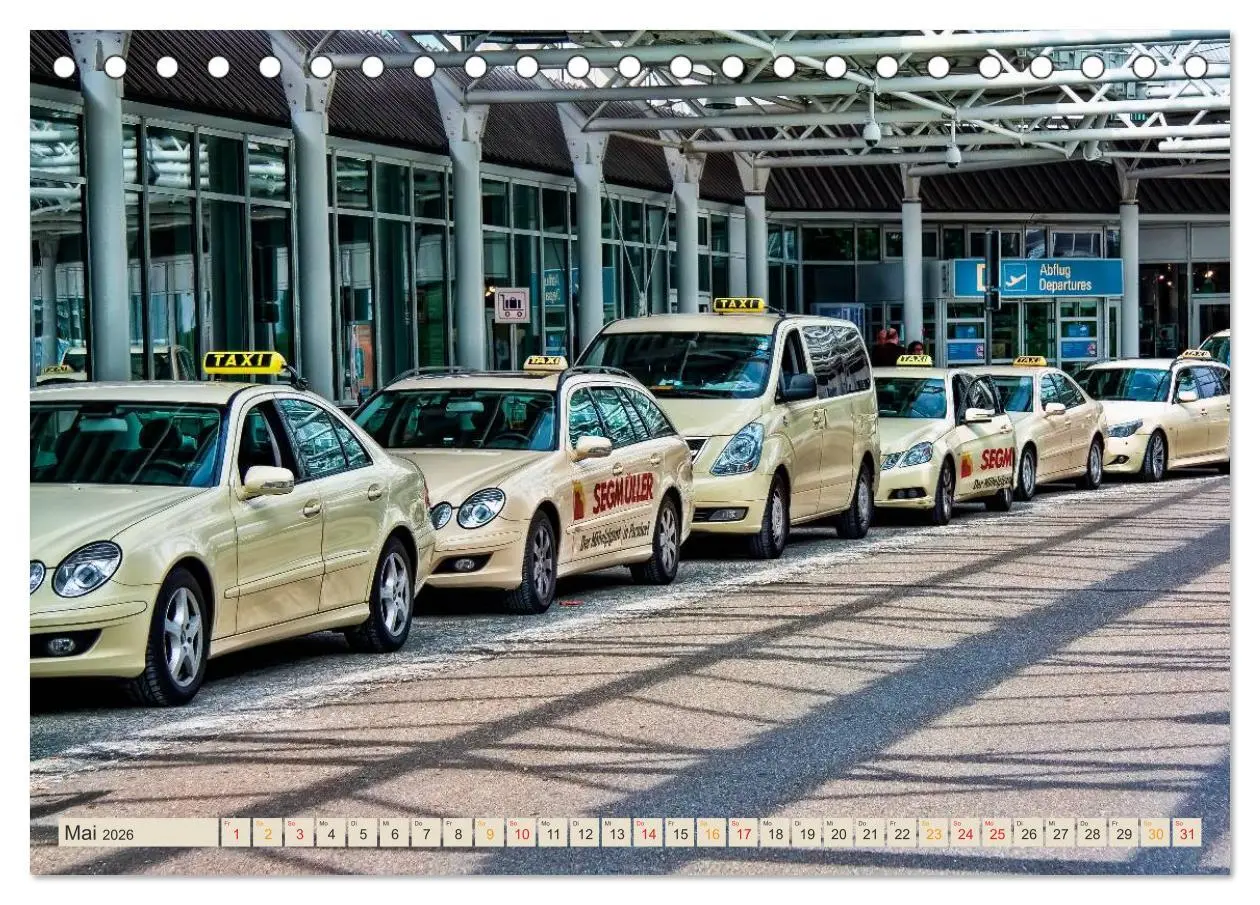Bild: 9783516031065 | Hallo Taxi - einmal um die Welt (Tischkalender 2026 DIN A5 quer),...