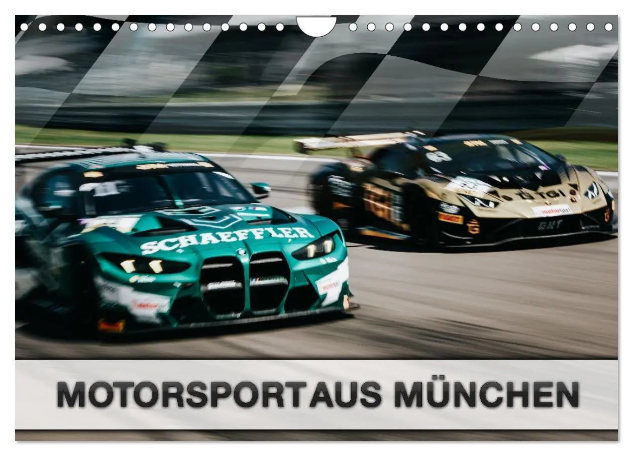 Cover: 9783516721065 | Motorsport aus München (Wandkalender 2026 DIN A4 quer), CALVENDO...