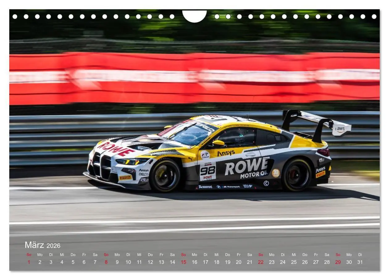 Bild: 9783516721065 | Motorsport aus München (Wandkalender 2026 DIN A4 quer), CALVENDO...