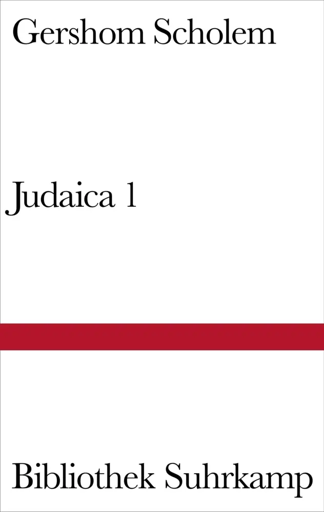 Cover: 9783518011065 | Judaica. Tl.1 | Gershom Scholem | Buch | 233 S. | Deutsch | 2001