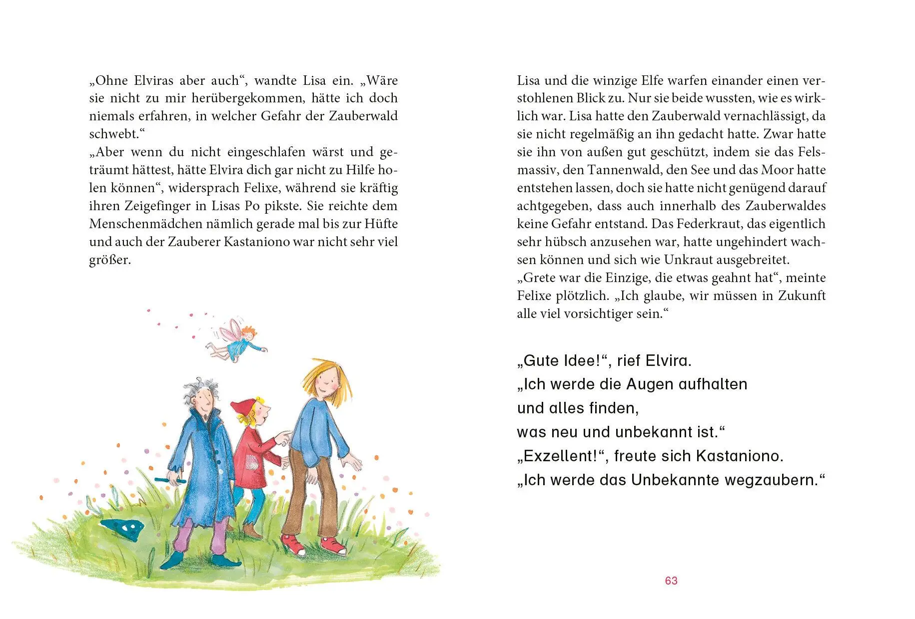 Bild: 9783570181065 | Erst ich ein Stück, dann du - Lisa rettet den Zauberwald | Schröder
